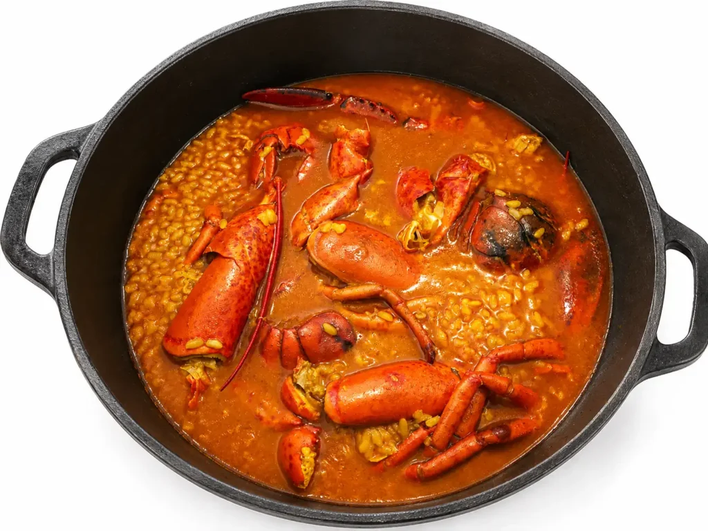 Arroz meloso valenciano con bogavante