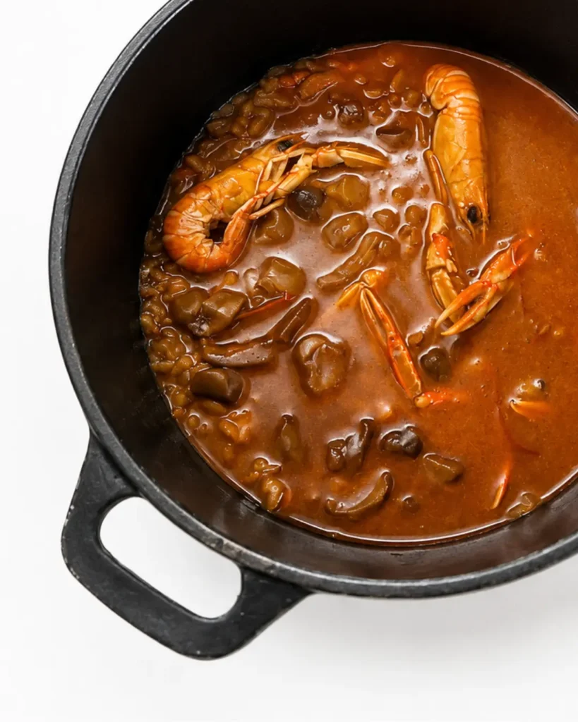 Arroz meloso valenciano con cigalas
